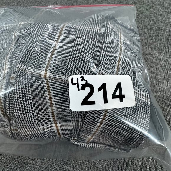 Lane Bryant Plaid Pants‎ Straight Plus 26 Elastic Stretch Waist - Picture 15 of 15